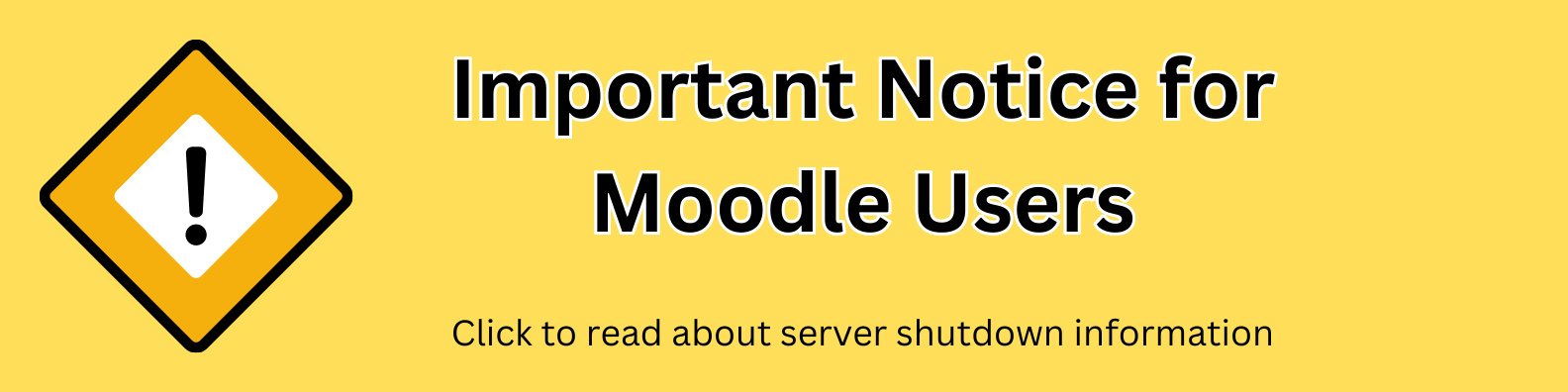 Moodle Server Shutdown in 2025